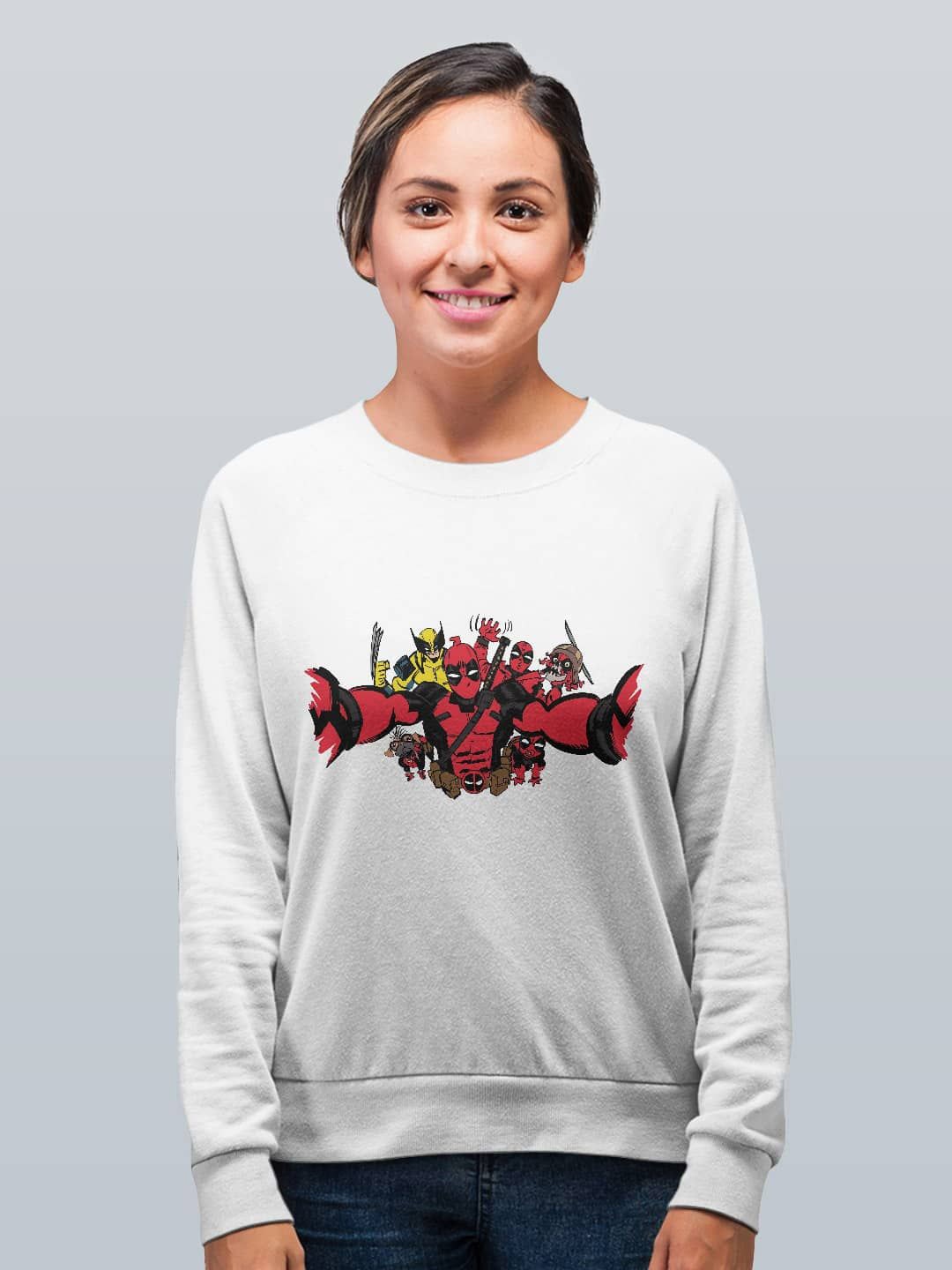 

macmerise Men Sweatshirt, White