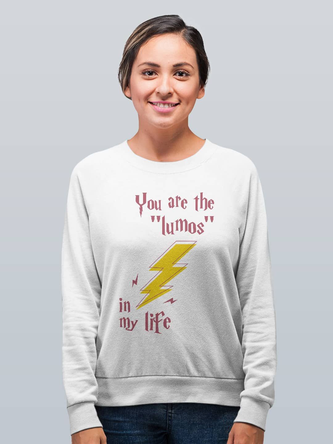 

macmerise Men Printed Sweatshirt, White