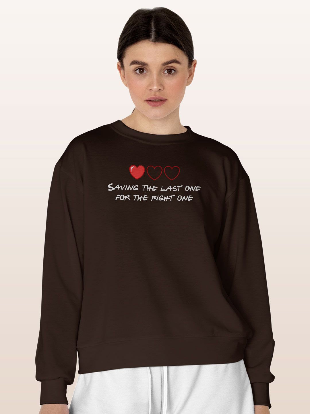 

macmerise Men Printed Sweatshirt, Brown
