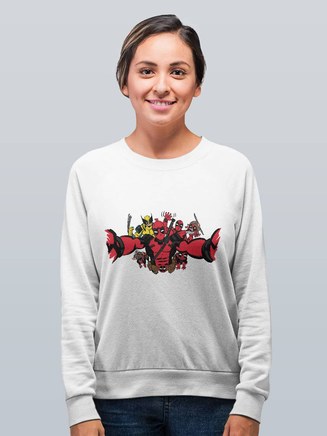 

macmerise Men Sweatshirt, White