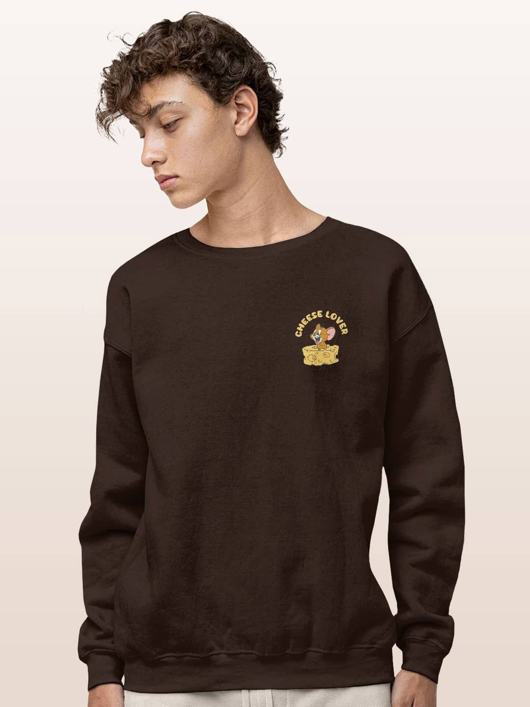 

macmerise Men Sweatshirt, Brown