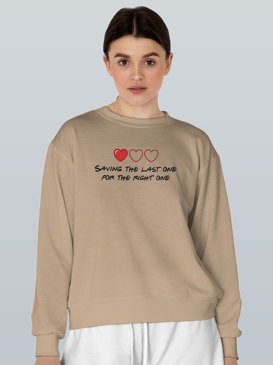 

macmerise Men Embroidered Sweatshirt, Beige