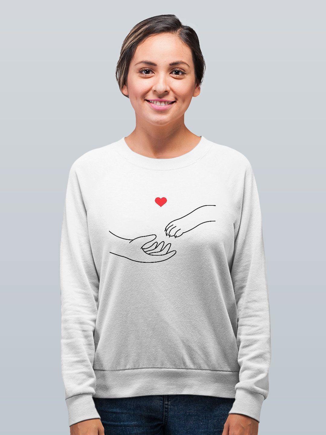 

macmerise Men Printed Sweatshirt, White