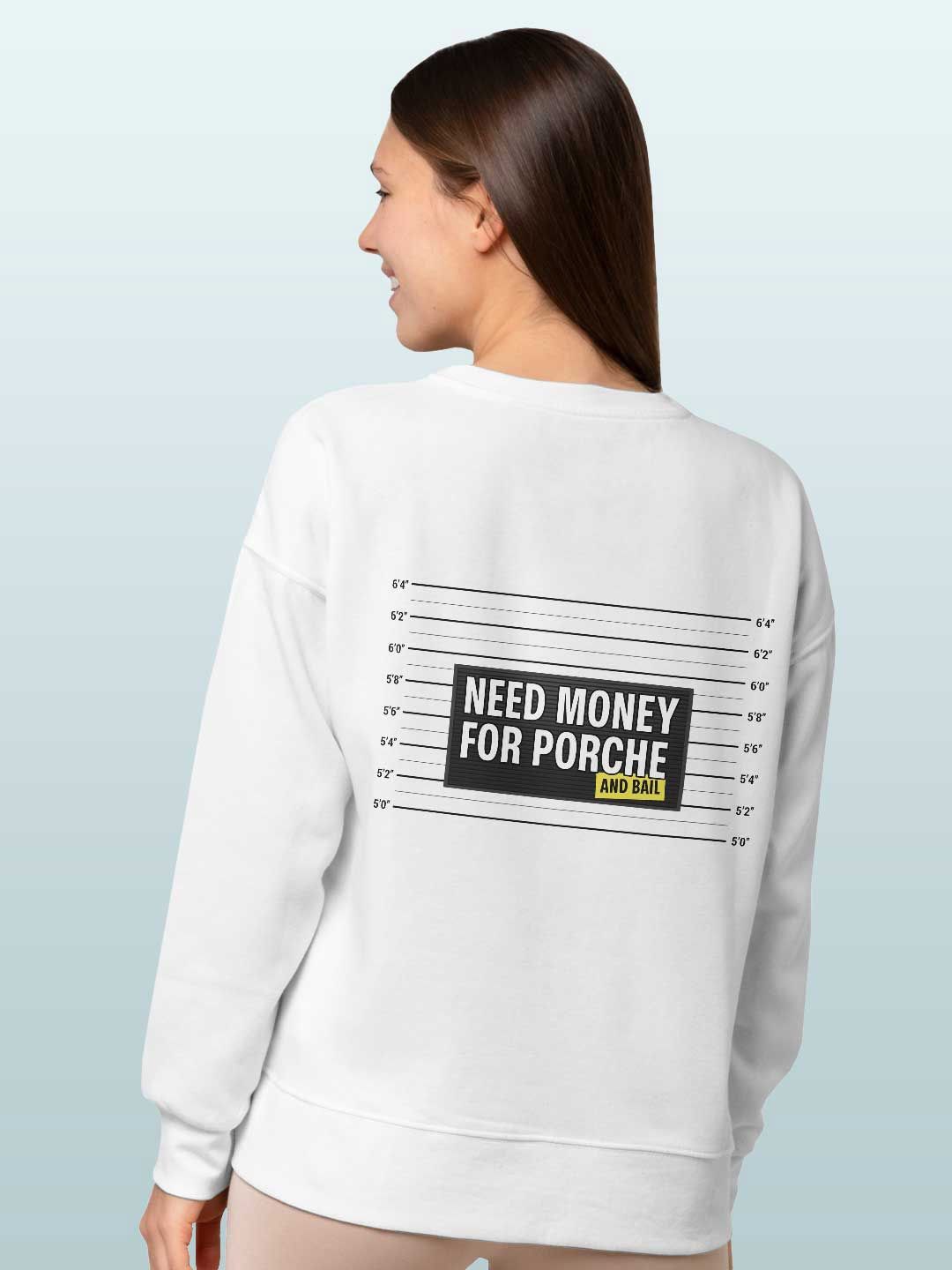 

macmerise Men Printed Sweatshirt, White