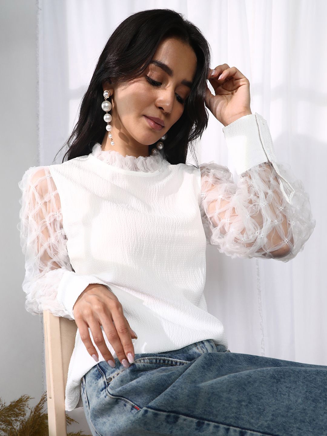 

PINACOLADA Top, White