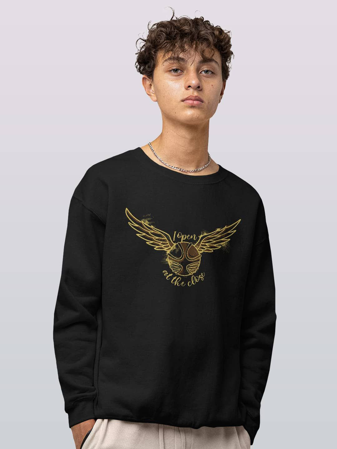 

macmerise Men Sweatshirt, Black