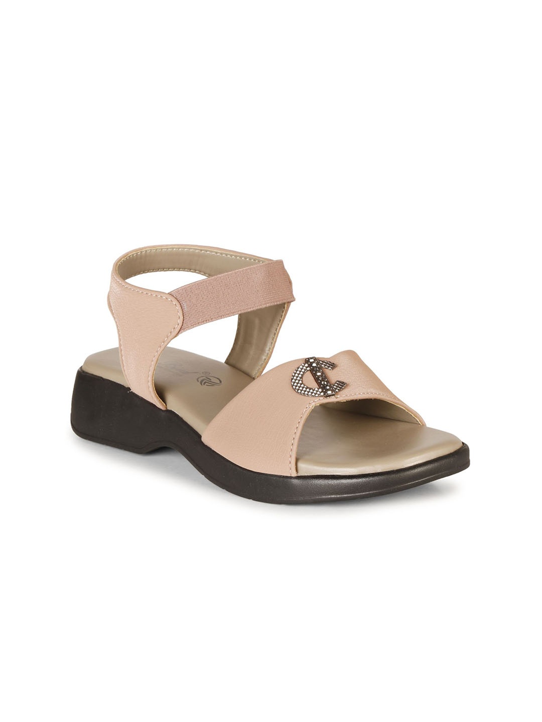 

BIG BIRD Women PU Wedge Heel Sandals, Pink