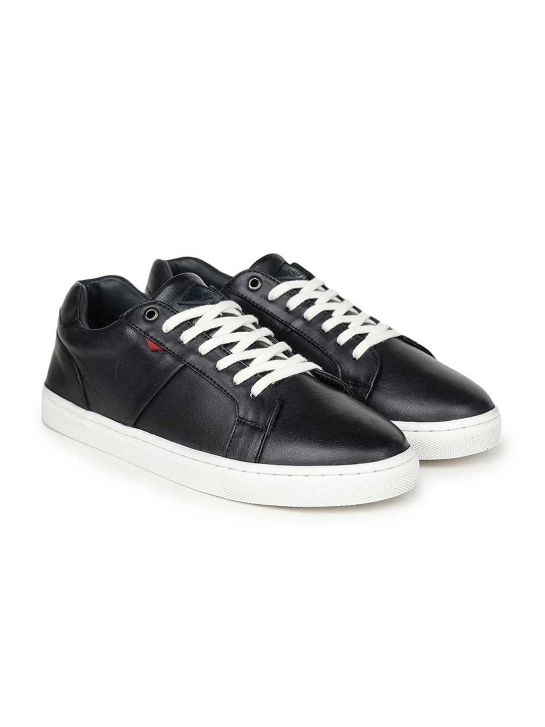 

Lee Cooper Men Leather Lace-Ups Sneakers, Navy blue