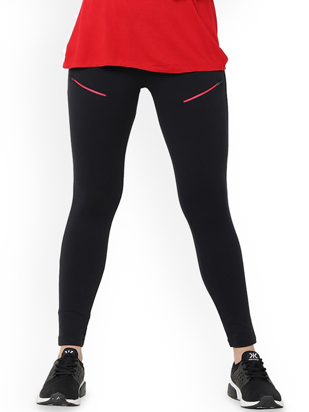 

Tuna London Women Ankle-length Leggings, Black