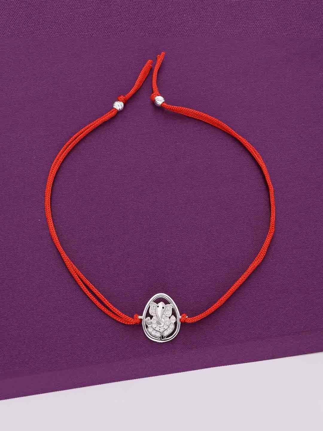 

KAI JEWEL Sterling Silver Lord Ganesha Rakhi