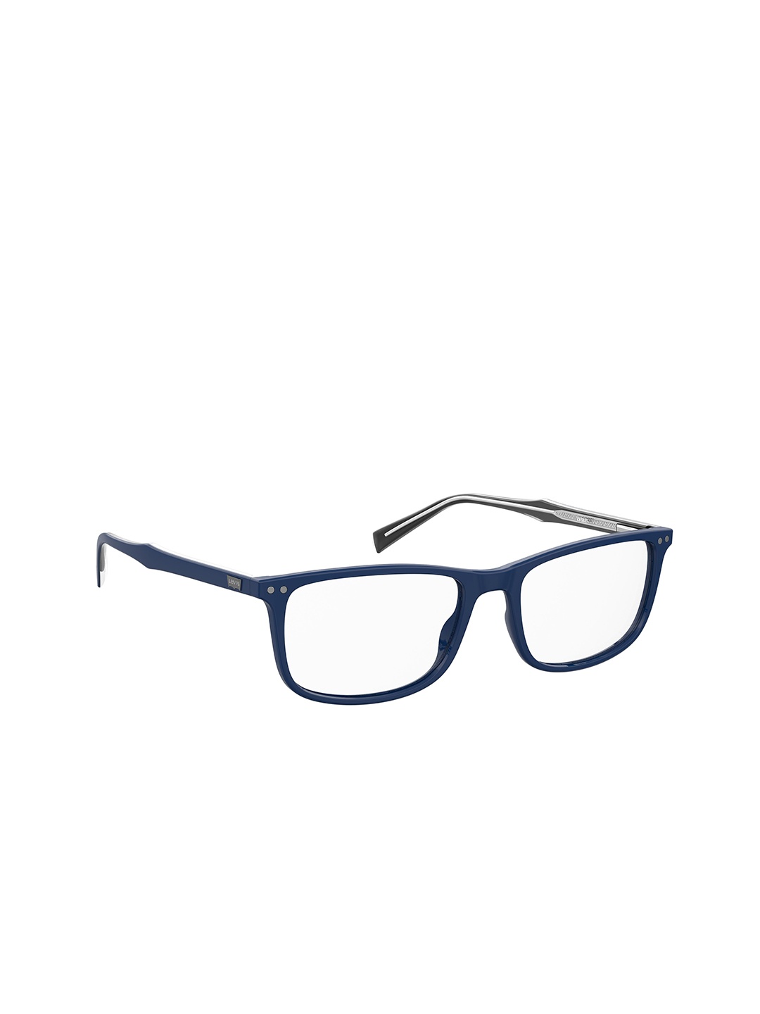 

Levis Men Rimless Wayfarer Frames, Blue