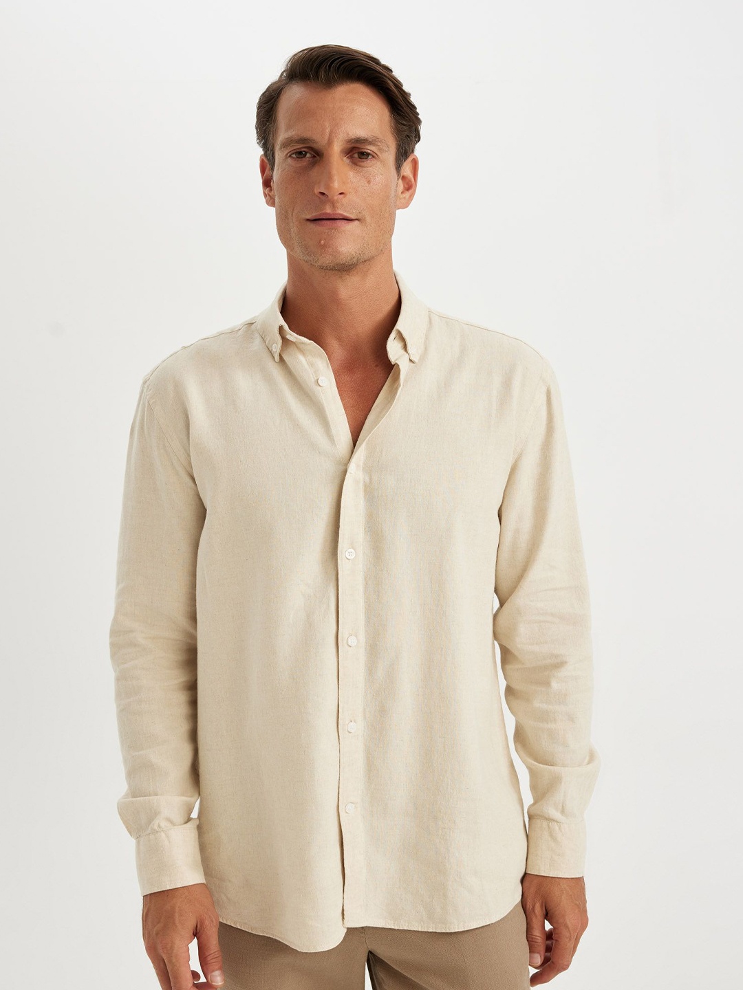 

DeFacto Men Opaque Casual Shirt, Na