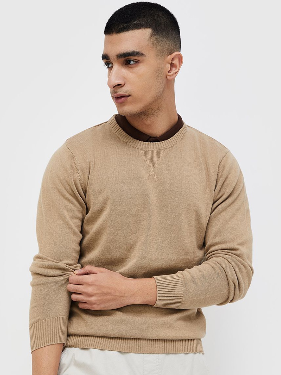 

Fame Forever by Lifestyle Men Sweatshirt, Brown