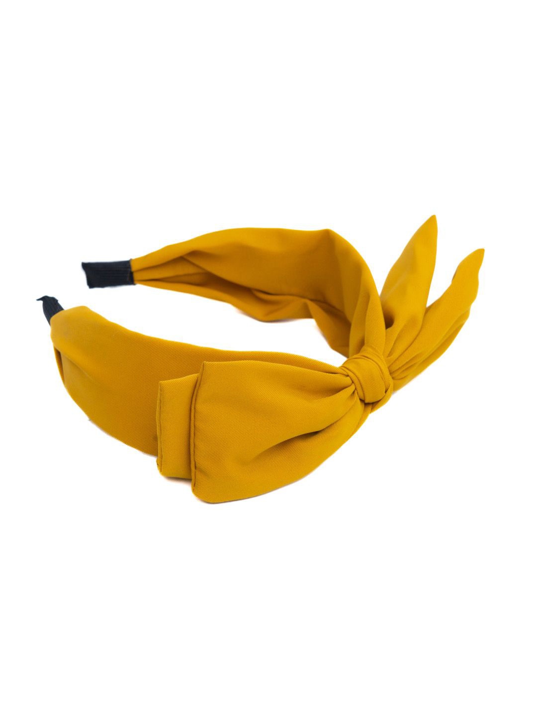 

One Friday Girls Twill Hairband, Yellow