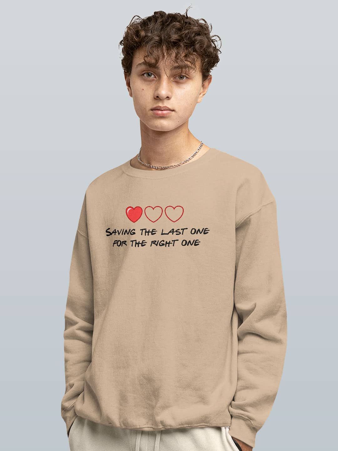 

macmerise Men Printed Sweatshirt, Beige