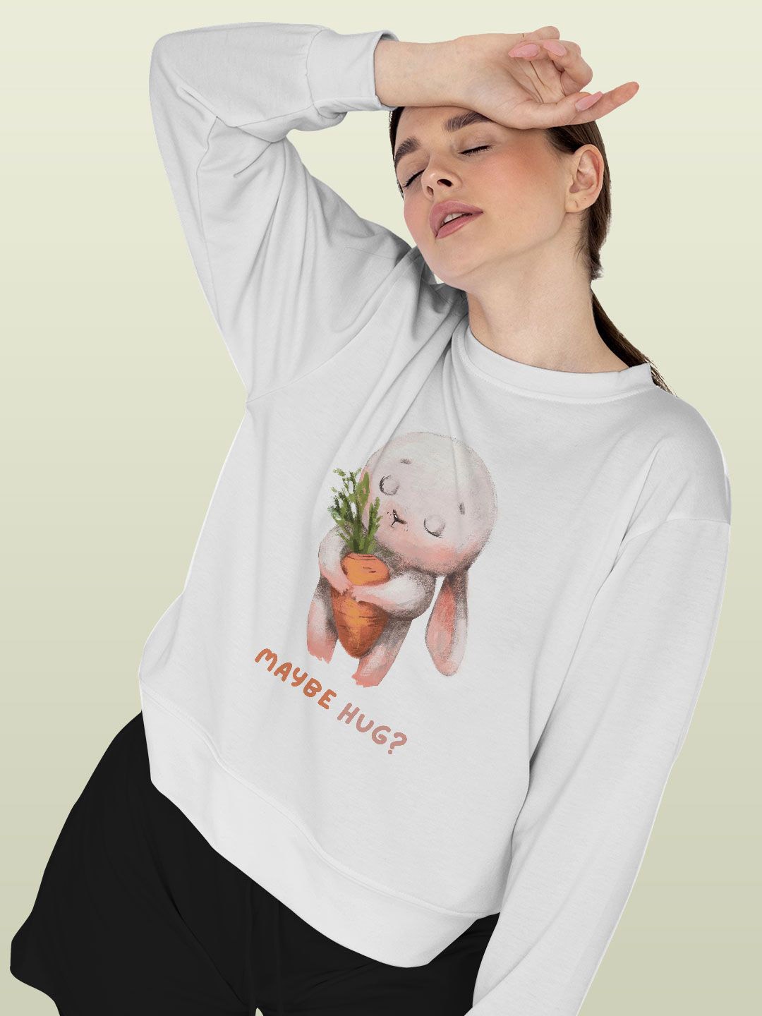 

macmerise Men Printed Sweatshirt, White
