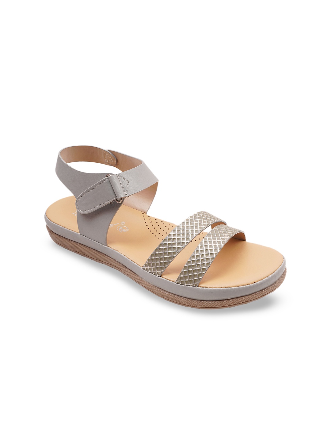 

BIG BIRD Women Comfort Sandals, Grey