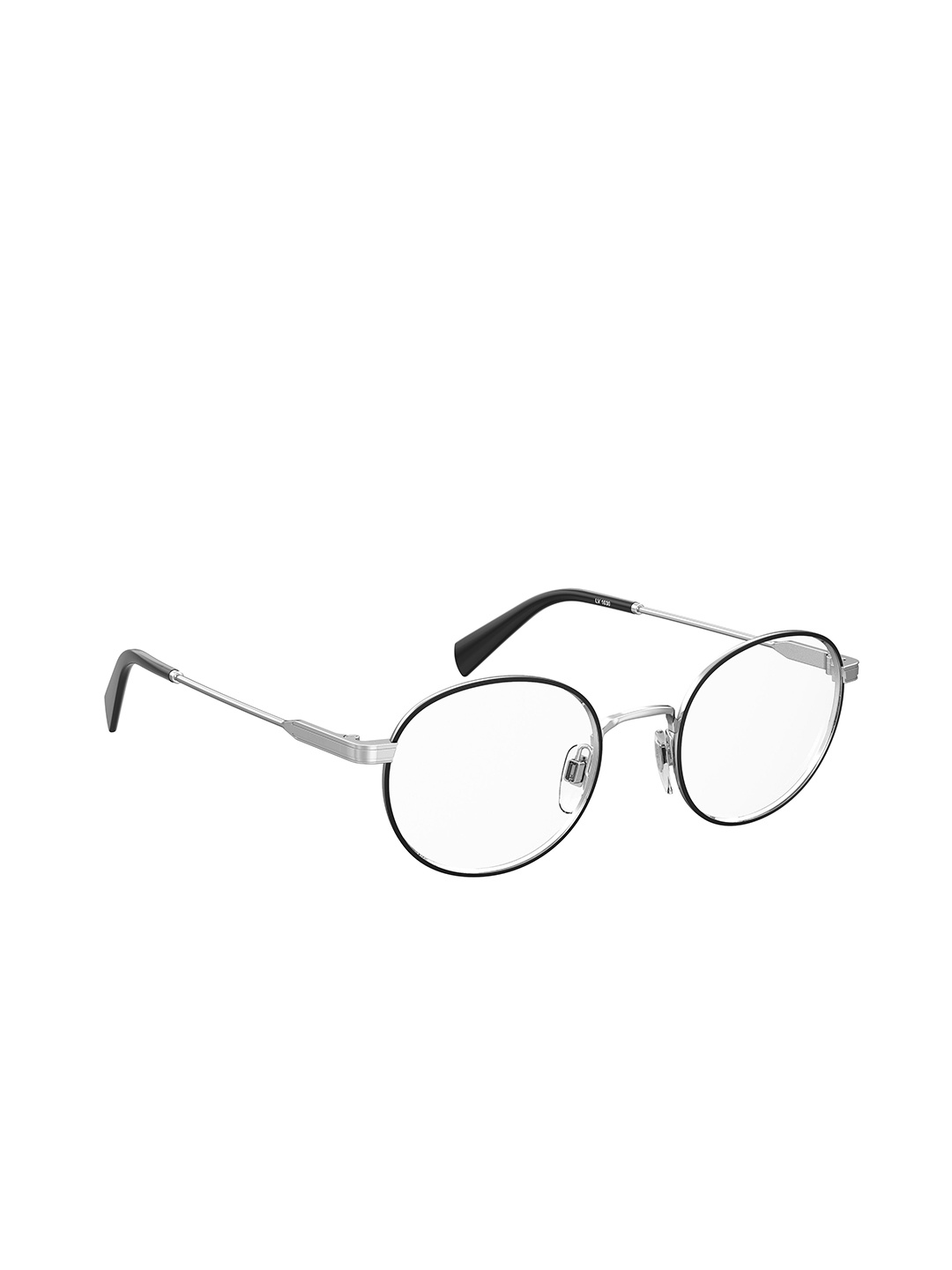 

Levis Unisex Rimless Round Frames, Silver