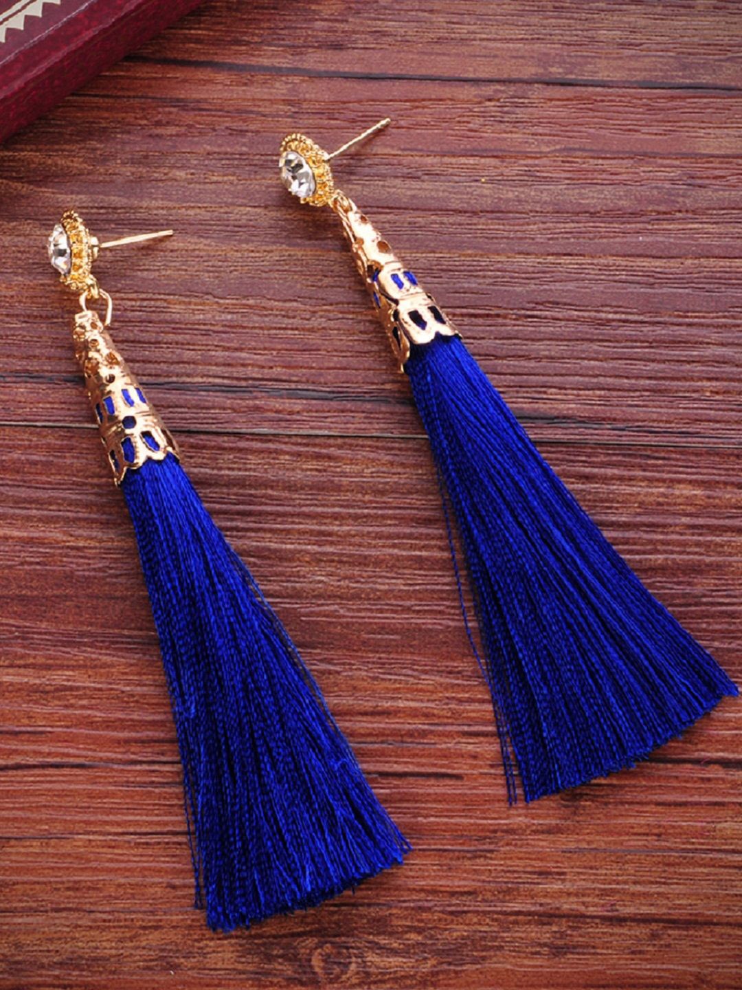 

Sangria Tassel Drop Earrings, Gold