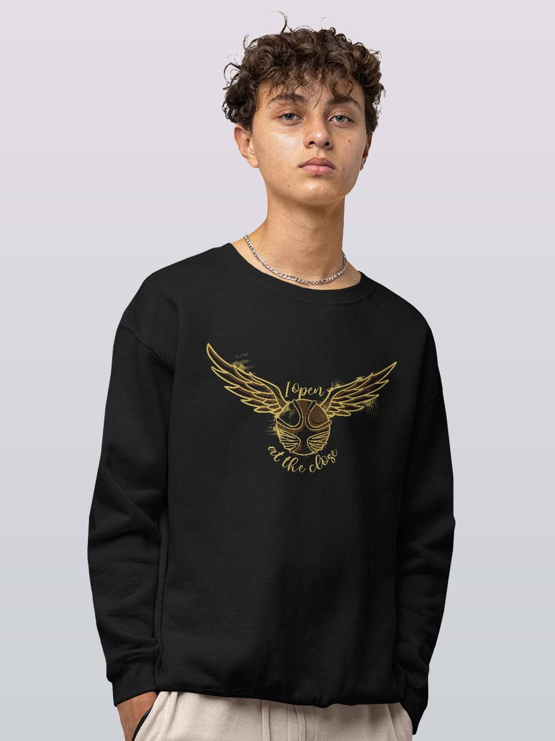 

macmerise Men Sweatshirt, Black