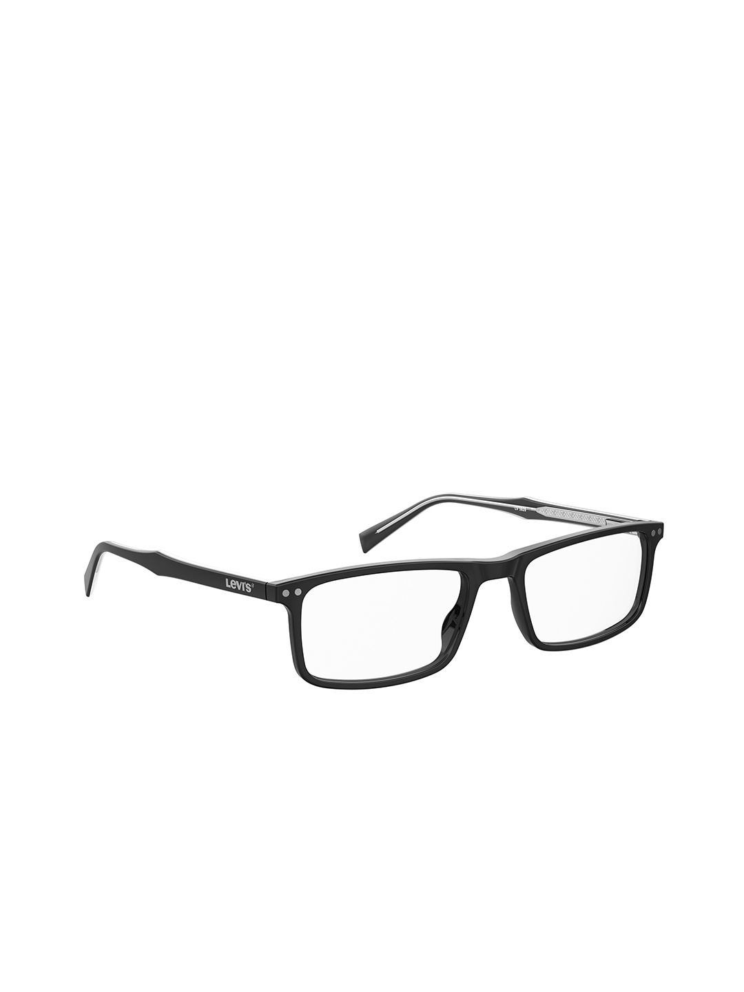 

Levis Men Rimless Wayfarer Frames, Black