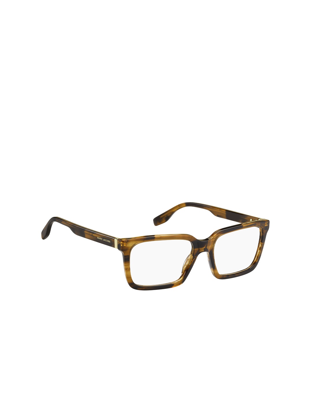 

MARC JACOBS Men Abstract Rimless Square Frames, Brown