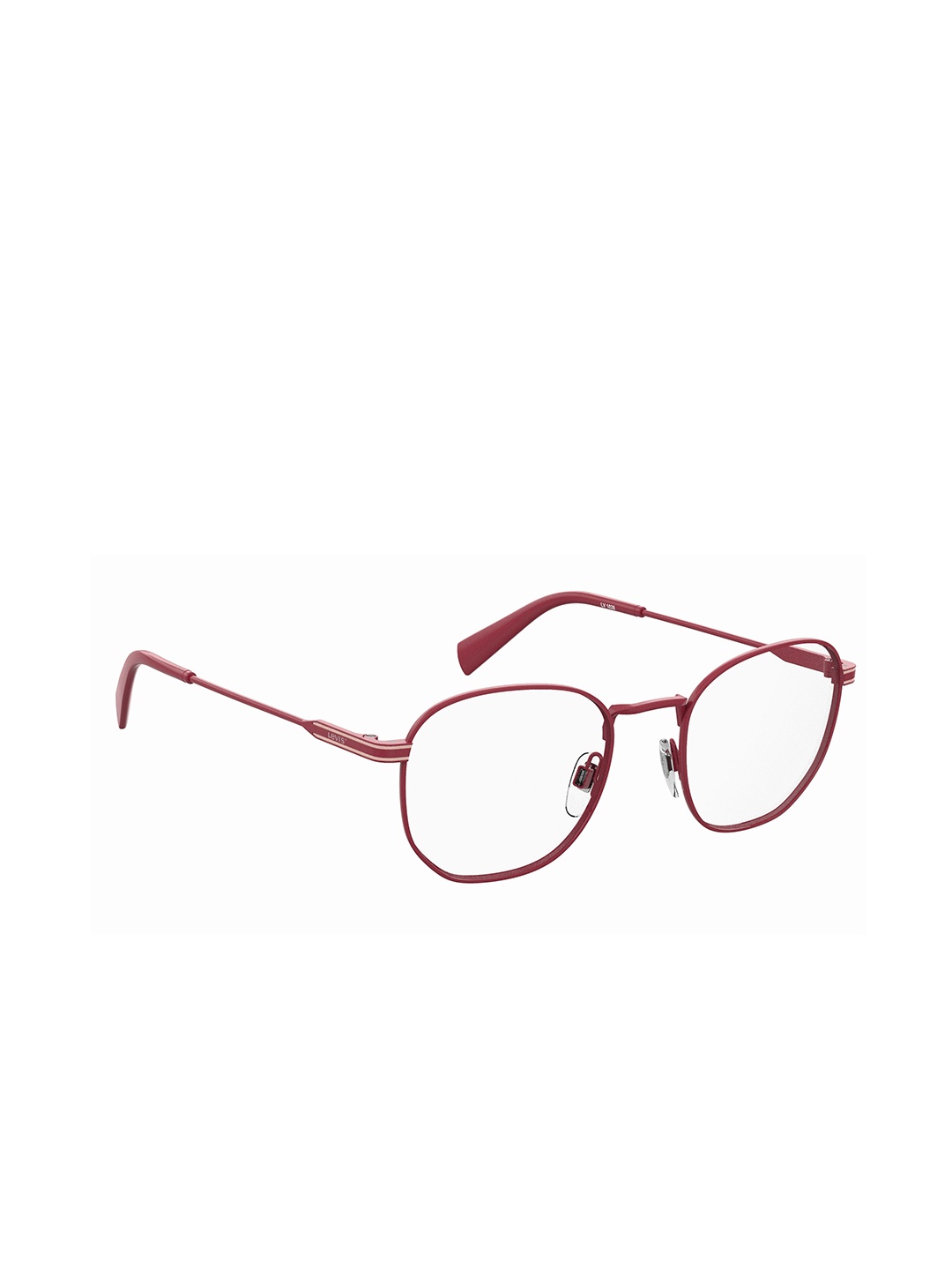 

Levis Unisex Rimless Oversized Frames, Red