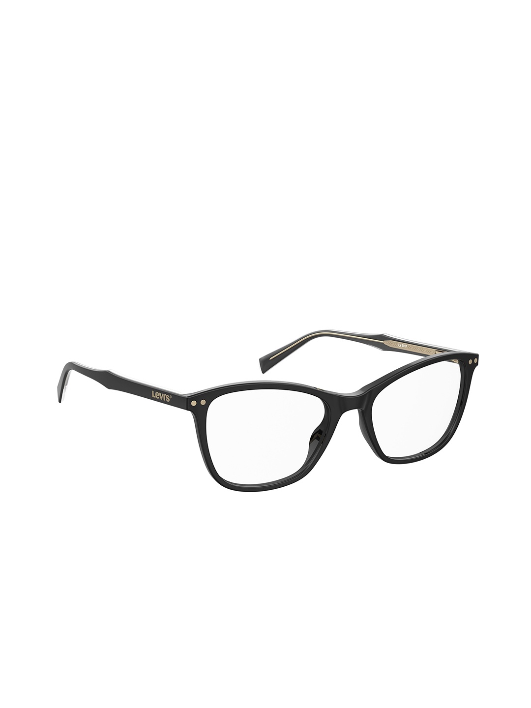 

Levis Women Rimless Wayfarer Frames, Black