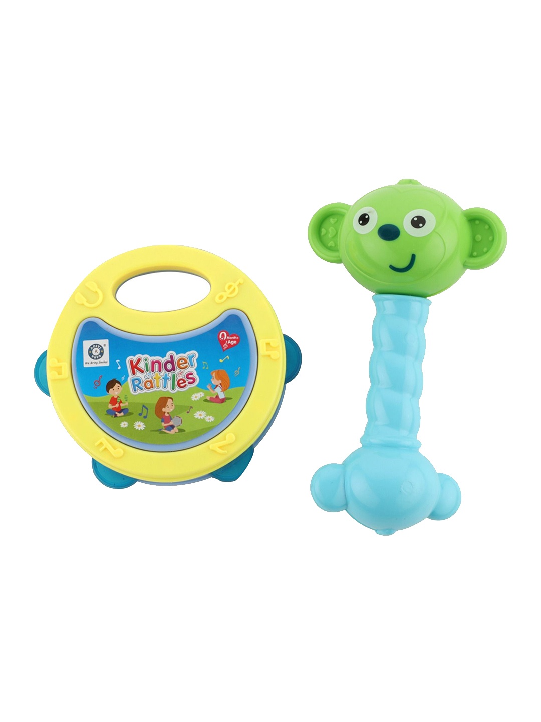 

Aditi Toys BPA Free Rattle Toy Learning and Development Toys, Yellow