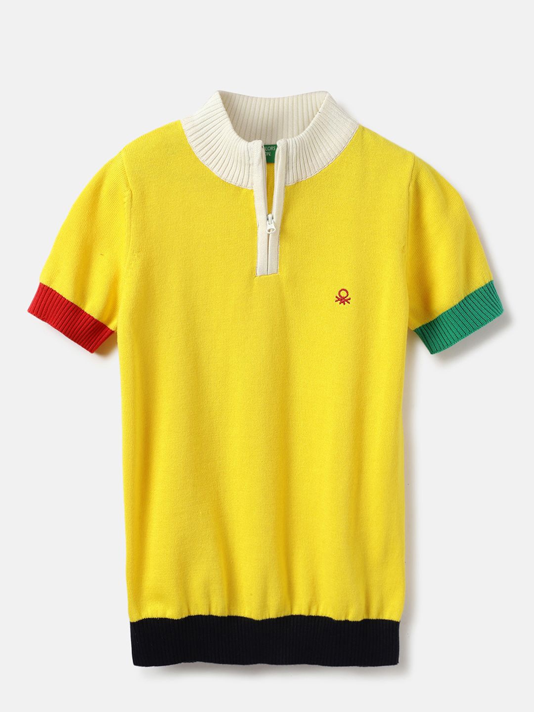 

United Colors of Benetton Boys Pullover, Yellow