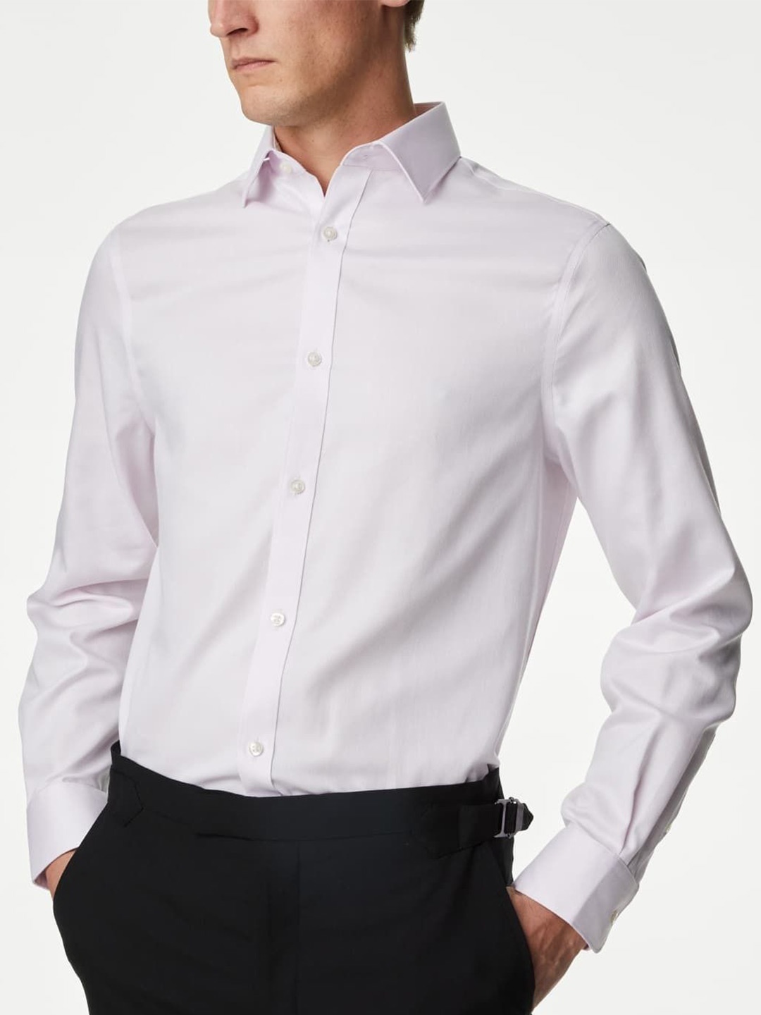 

Marks & Spencer Men Opaque Casual Shirt, Pink