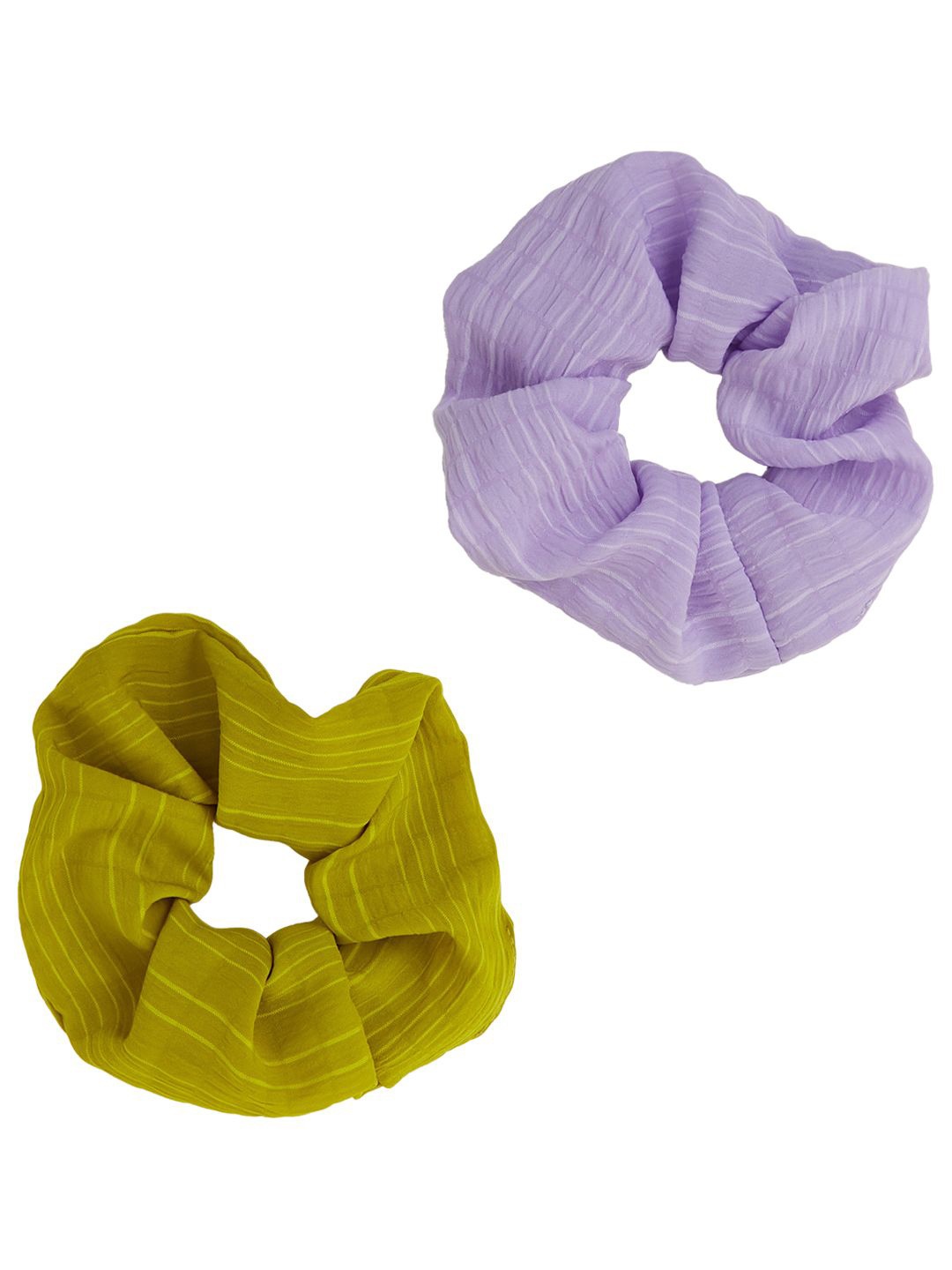 

Accessorize Women Set of 2 Ponytail Holders, Lavender