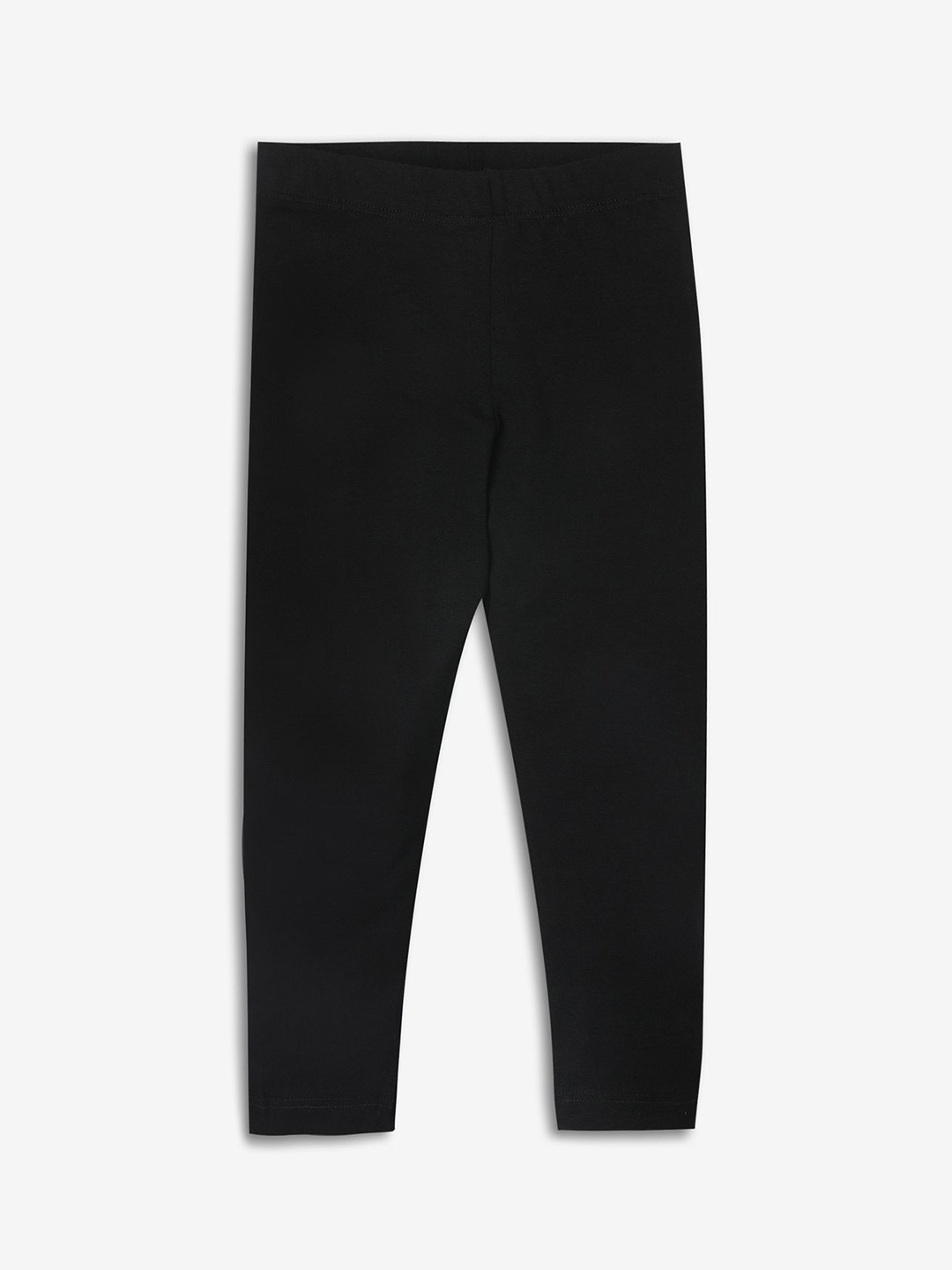 

R&B Girls Ankle Length Leggings, Black