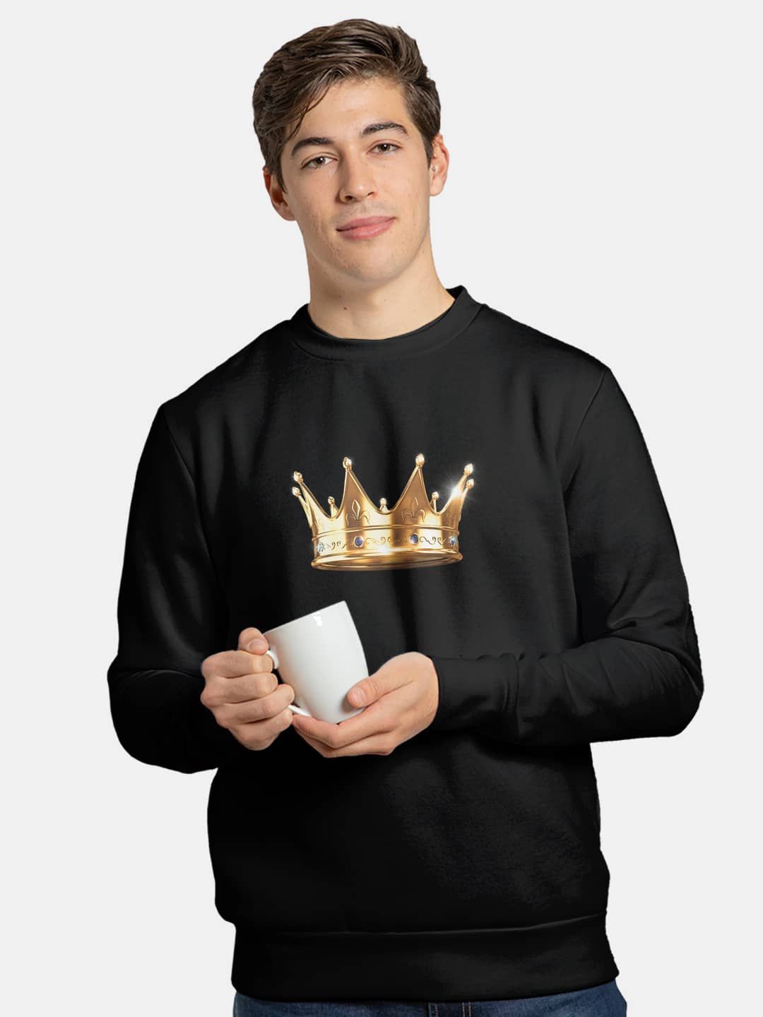 

macmerise Men Sweatshirt, Black