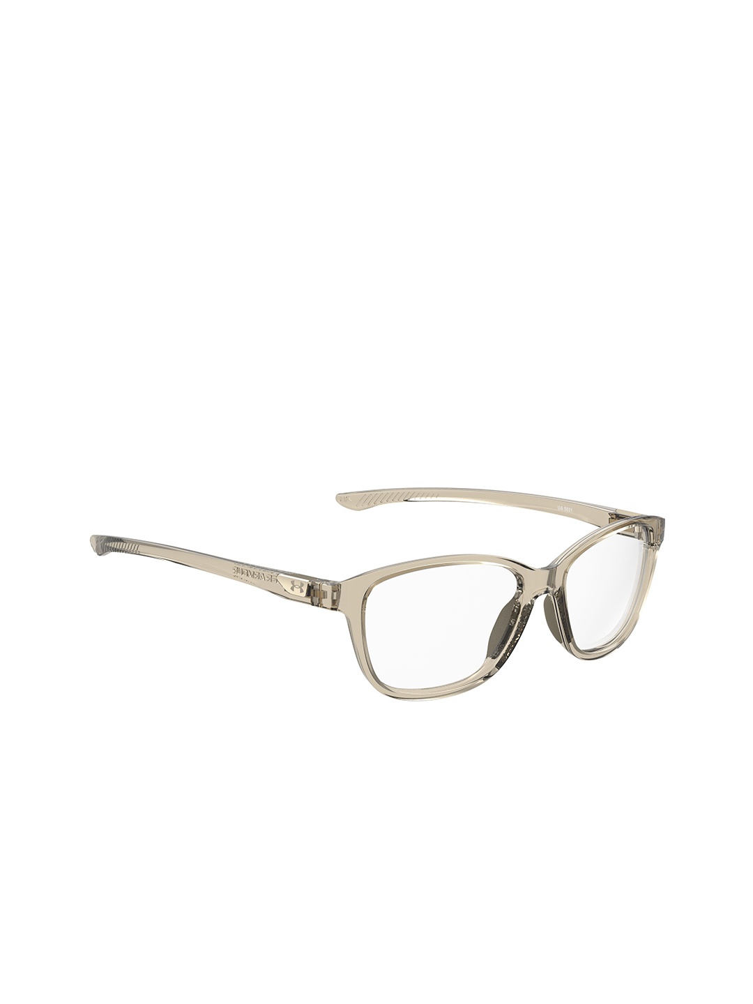 

UNDER ARMOUR Women Square Lens Frames, Beige