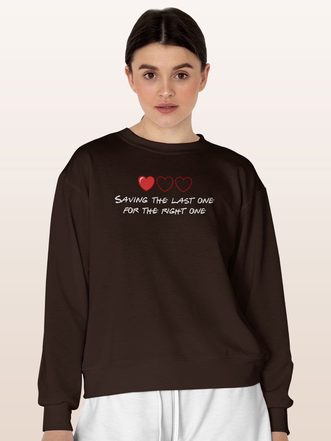 

macmerise Men Printed Sweatshirt, Brown
