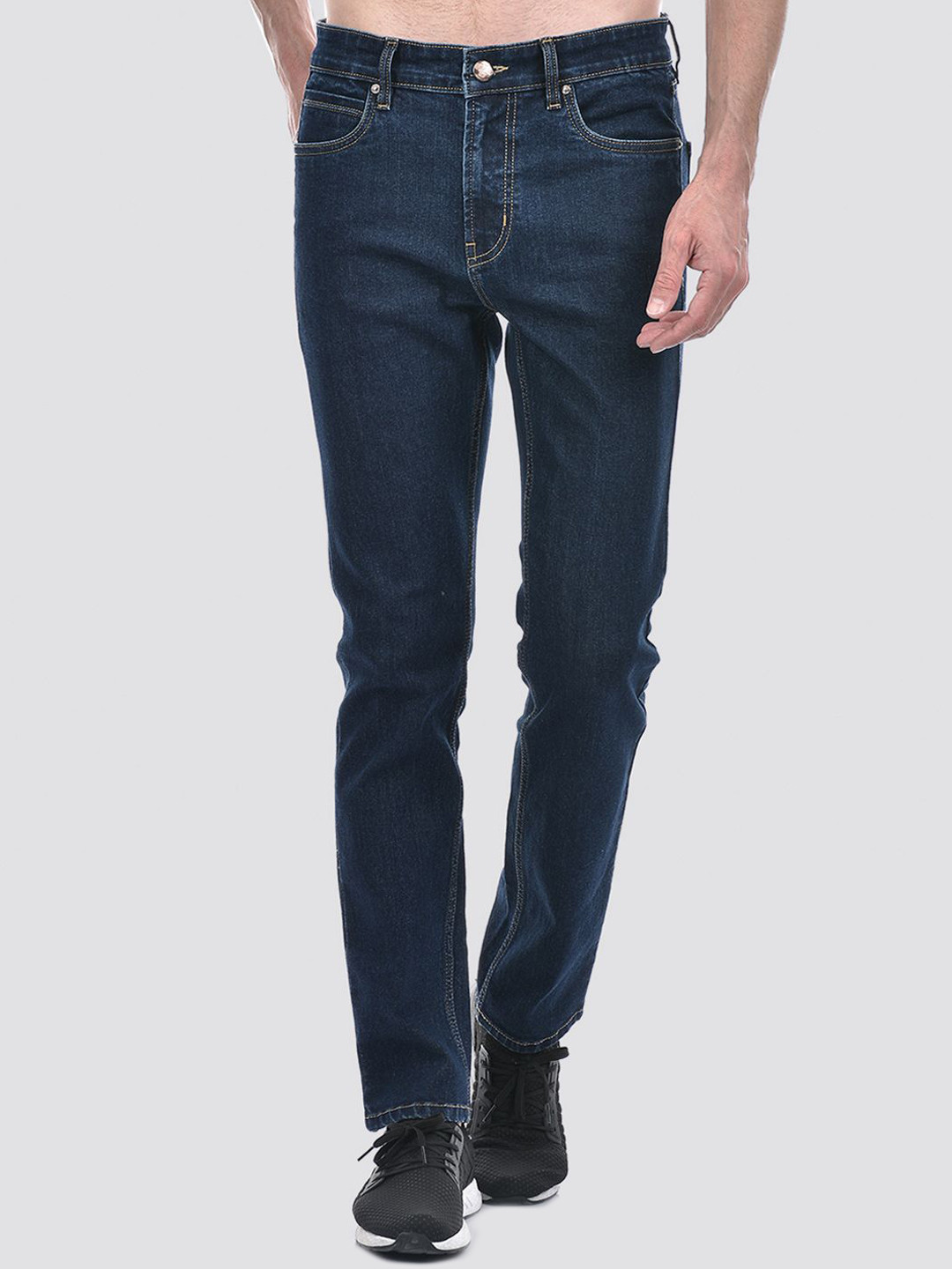 

Numero Uno Men Mid-Rise Slim Fit Stretchable Jeans, Blue