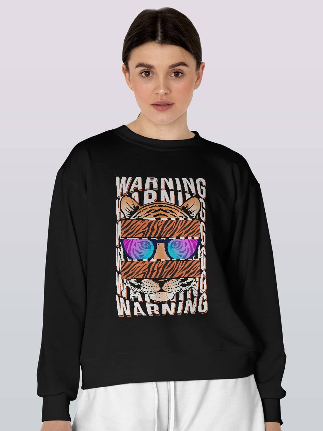 

macmerise Men Printed Sweatshirt, Black