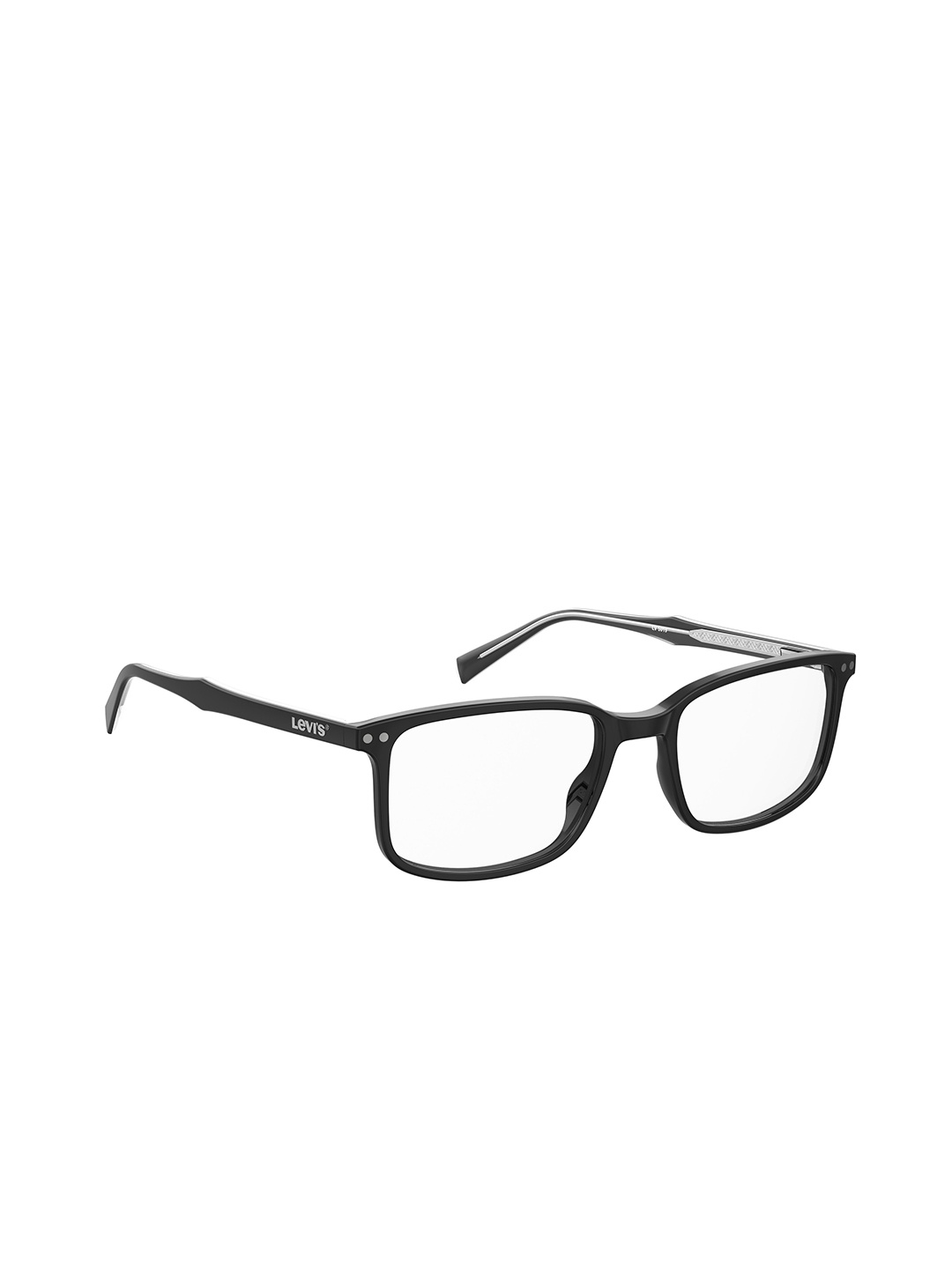 

Levis Men Rimless Square Frames, Black