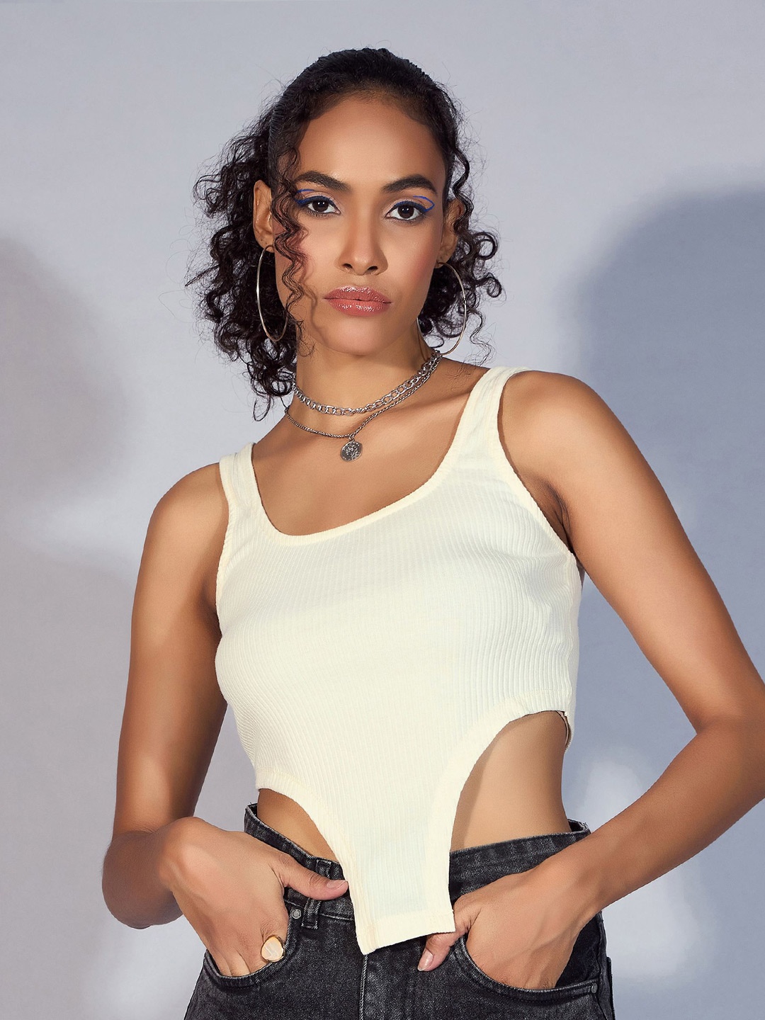

SASSAFRAS Tank Top, Off white