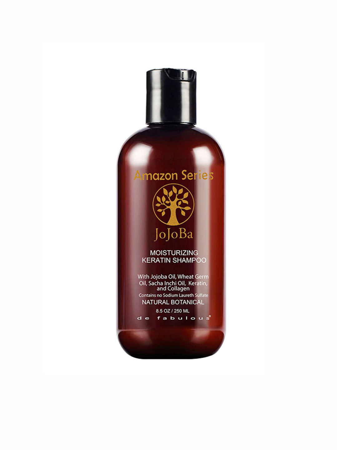 

Amazon Series Jojoba Moisturizing Keratin Shampoo - 250ml, Brown