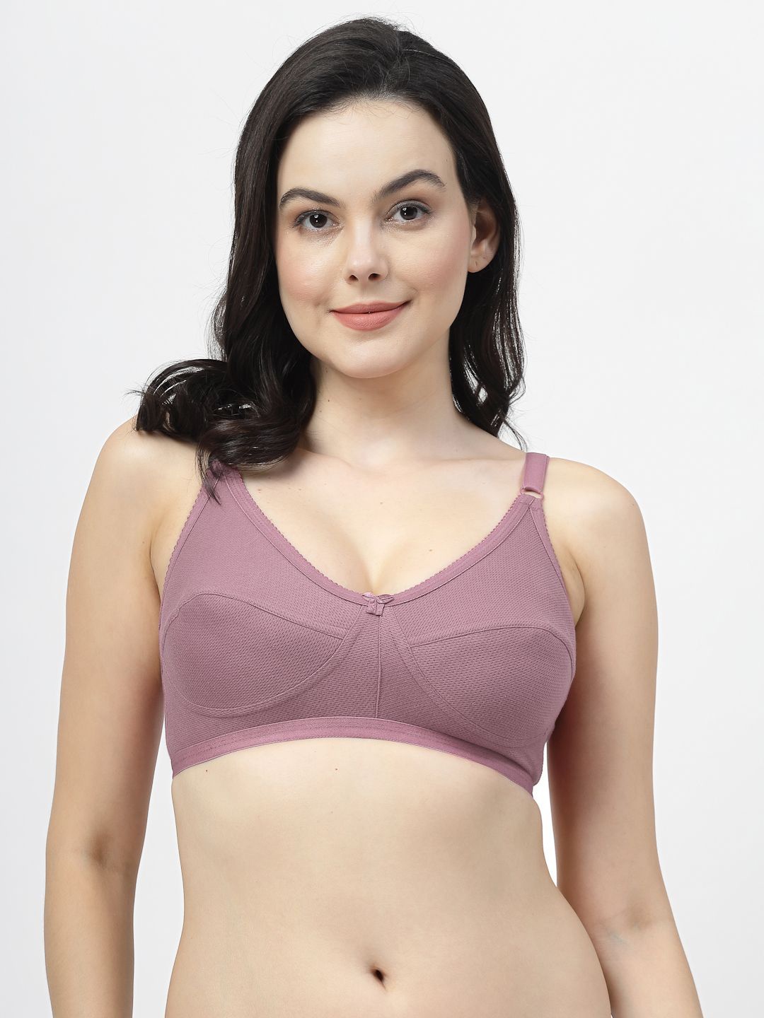 

SHYAM SONS FLAIR Full Coverage Non Padded Bra, Purple