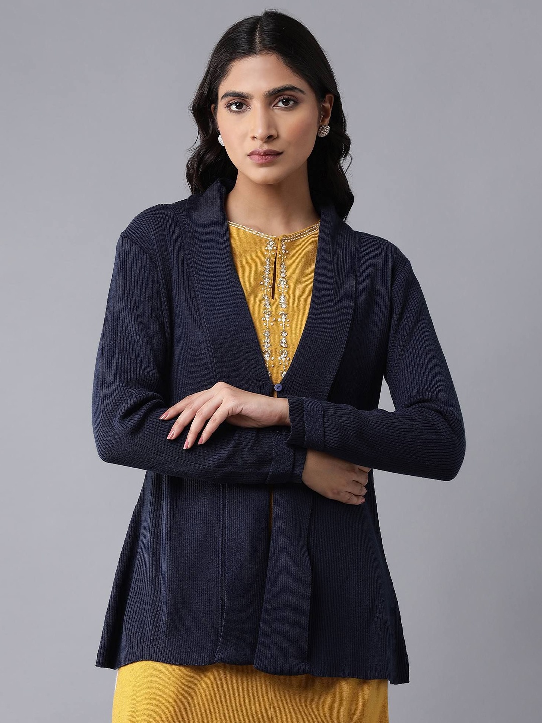 

W Women Cardigan, Blue