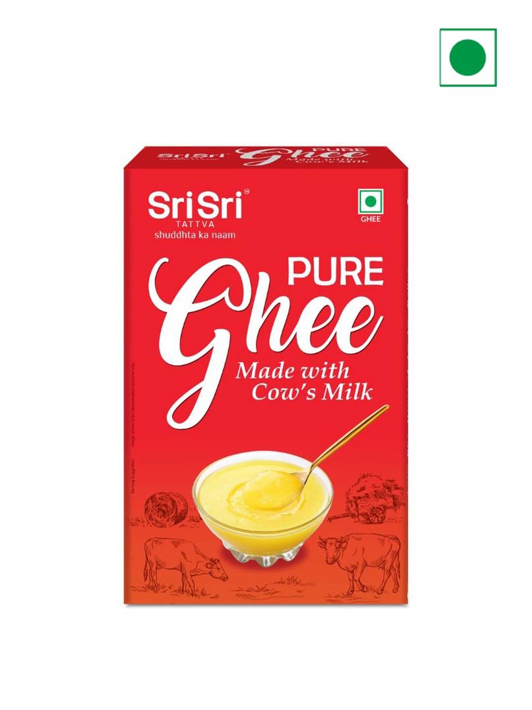 

Sri Sri Tattva Pure Ghee- 1L, Yellow
