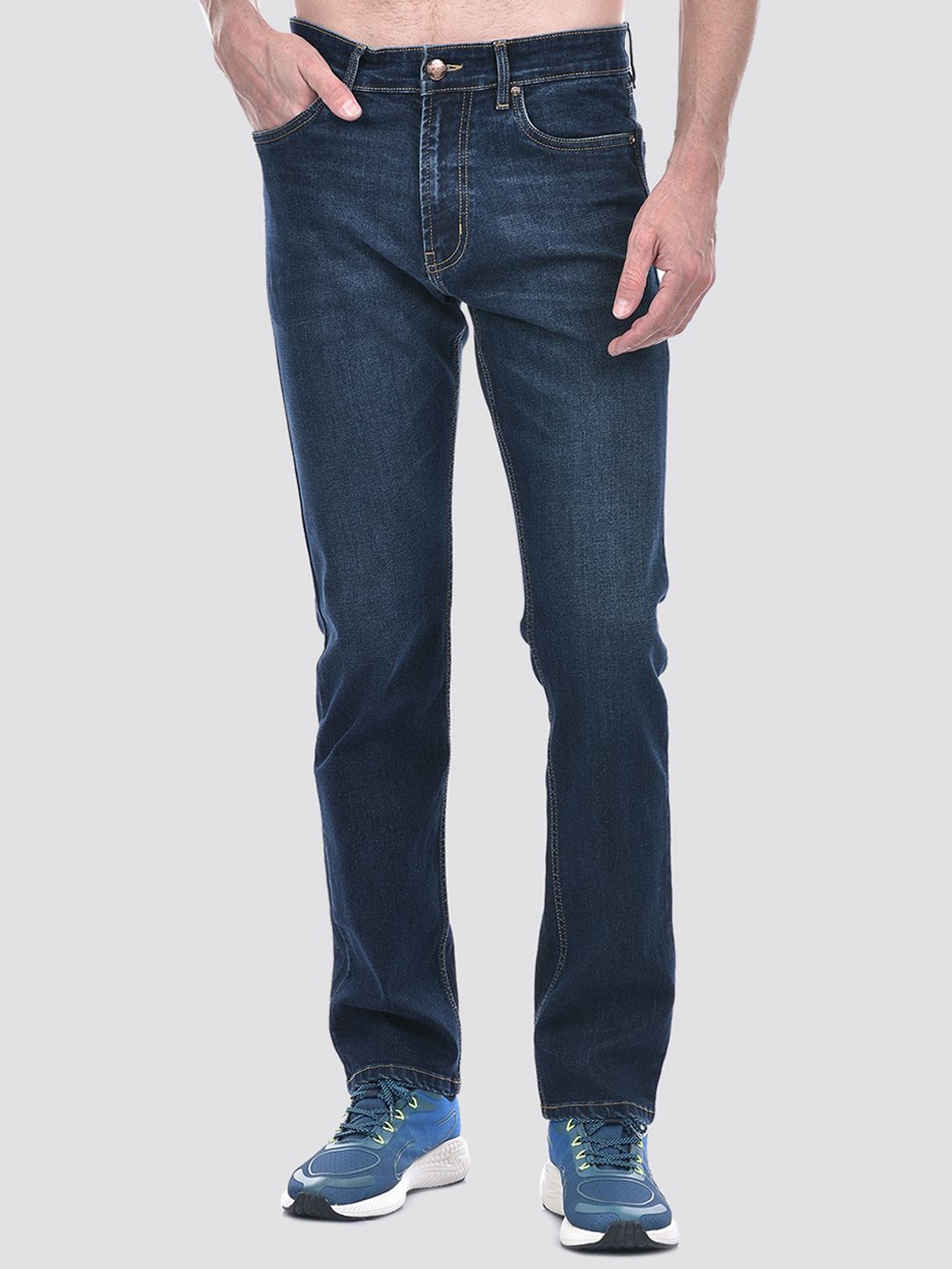 

Numero Uno Men Mid-Rise Tapered Fit Jeans, Blue