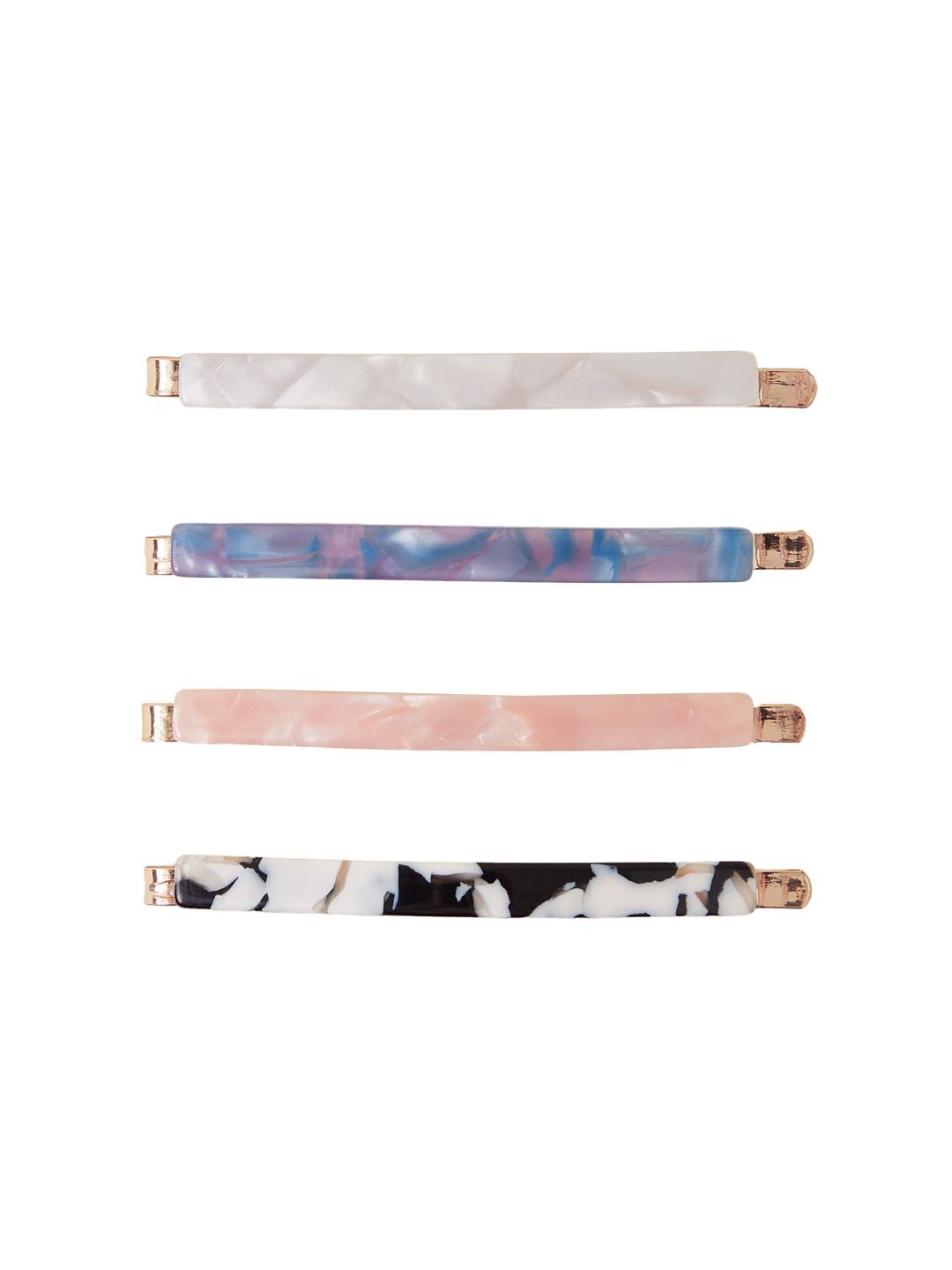 

Accessorize Women Set of 4 Bobby Pins, Blue