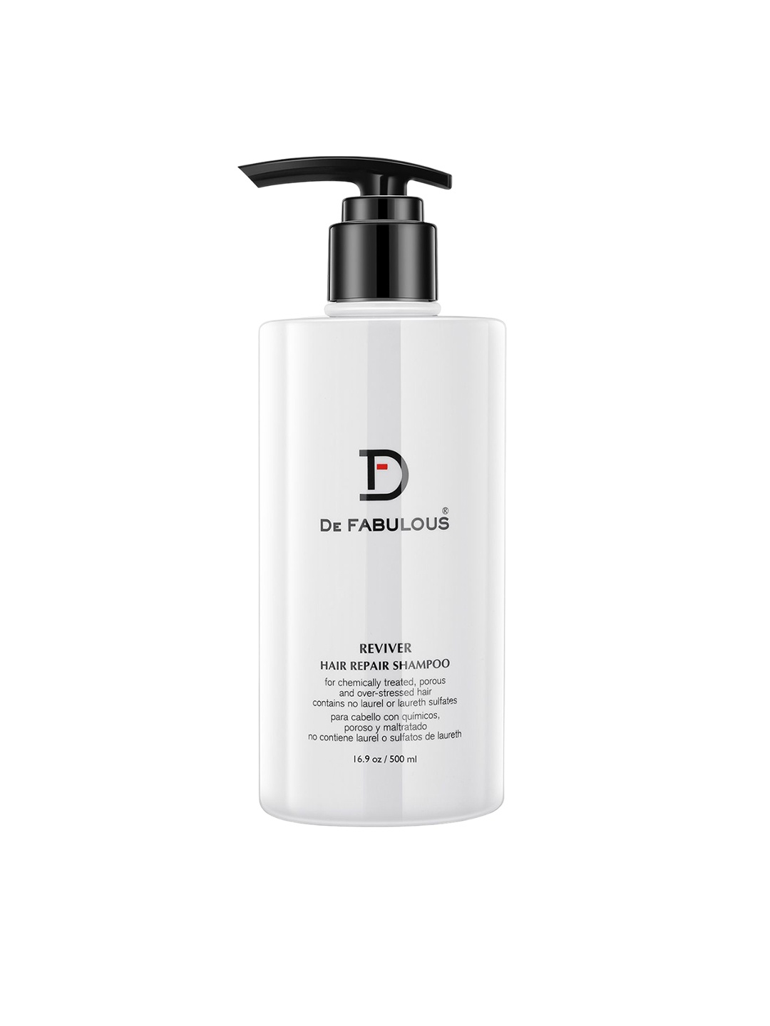 

De Fabulous Reviver Hair Repair Shampoo-500ml, White