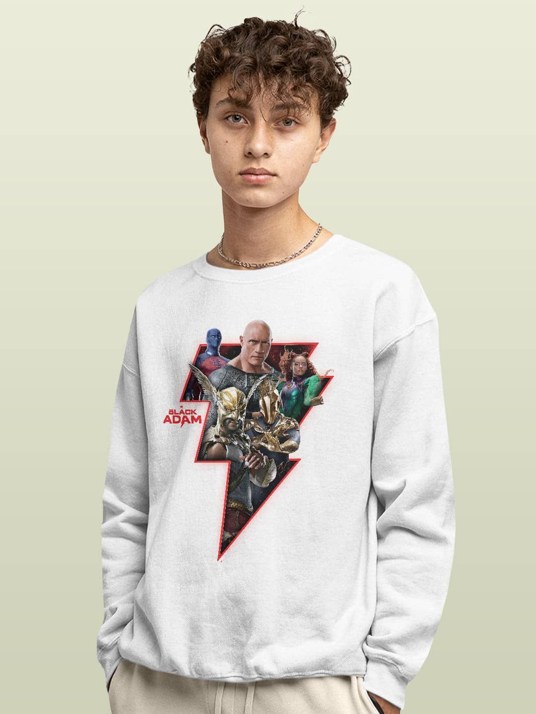 

macmerise Men Sweatshirt, White