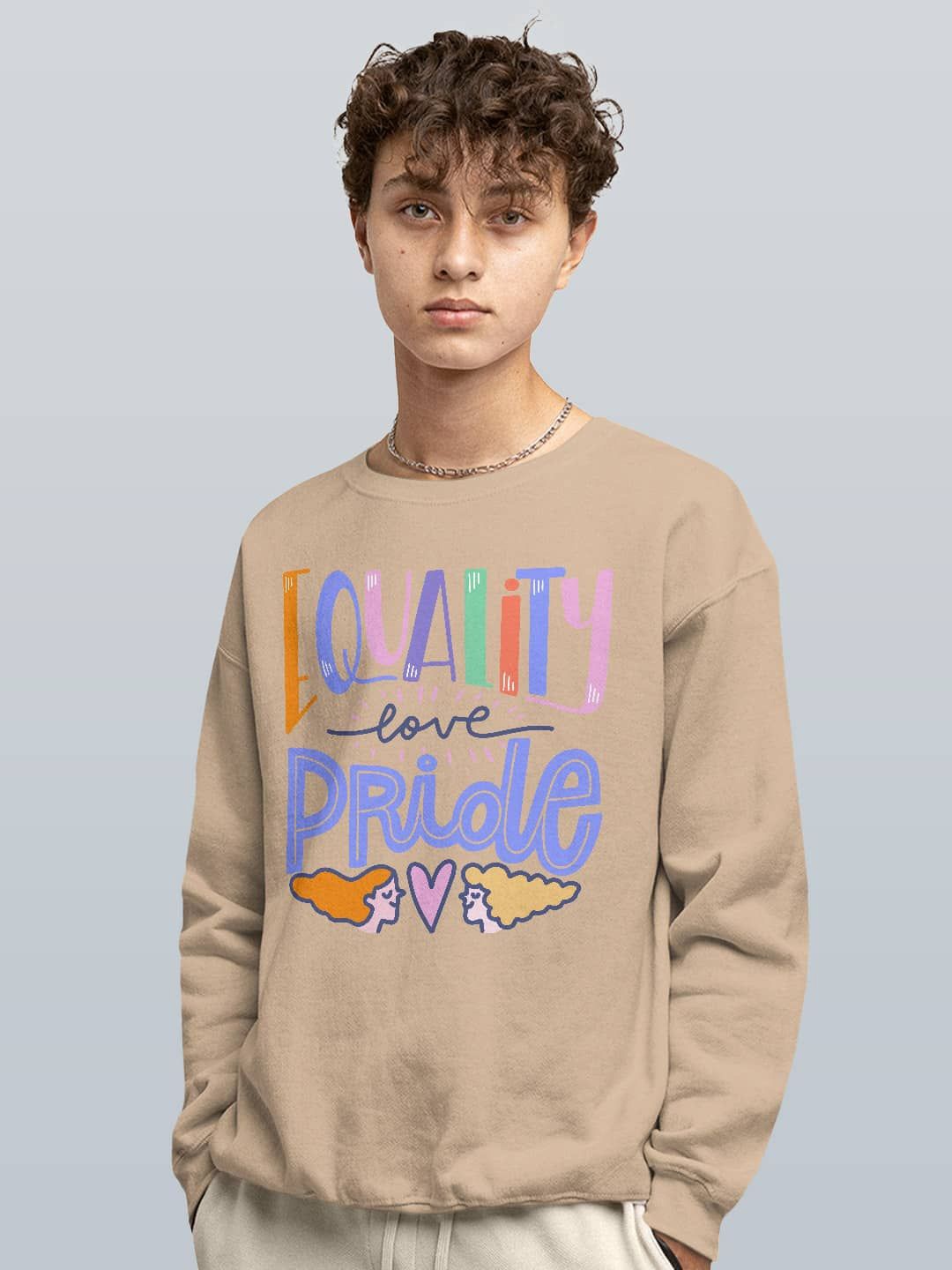 

macmerise Men Printed Sweatshirt, Beige