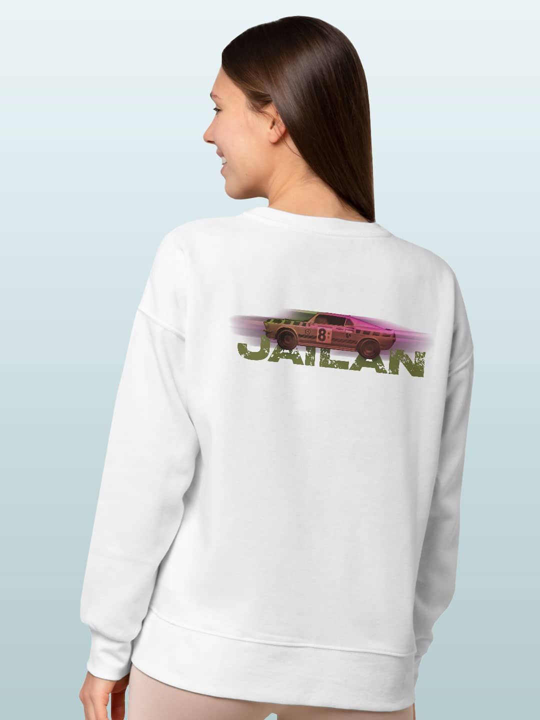 

macmerise Men Sweatshirt, White